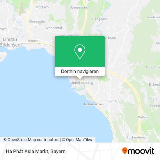 Há Phát Asia Markt Karte