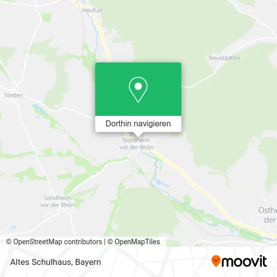 Altes Schulhaus Karte