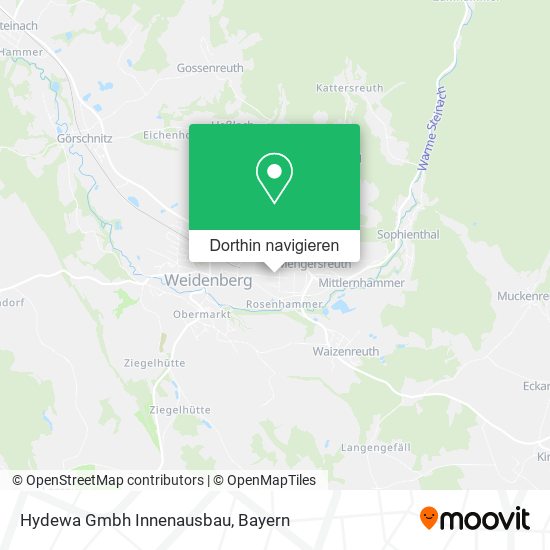 Hydewa Gmbh Innenausbau Karte