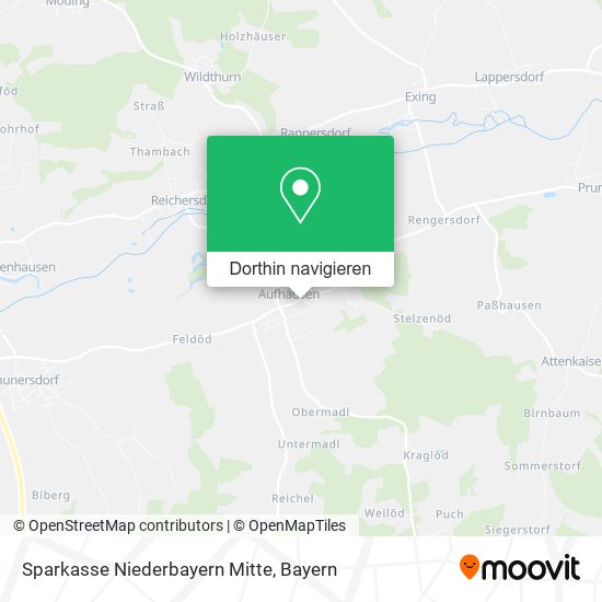Sparkasse Niederbayern Mitte Karte