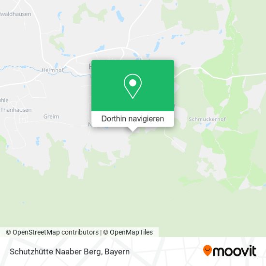 Schutzhütte Naaber Berg Karte