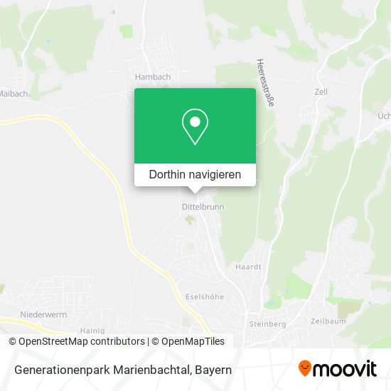 Generationenpark Marienbachtal Karte