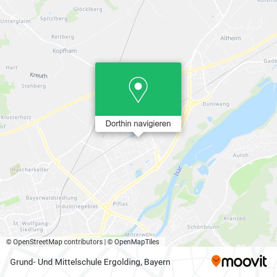 Grund- Und Mittelschule Ergolding Karte