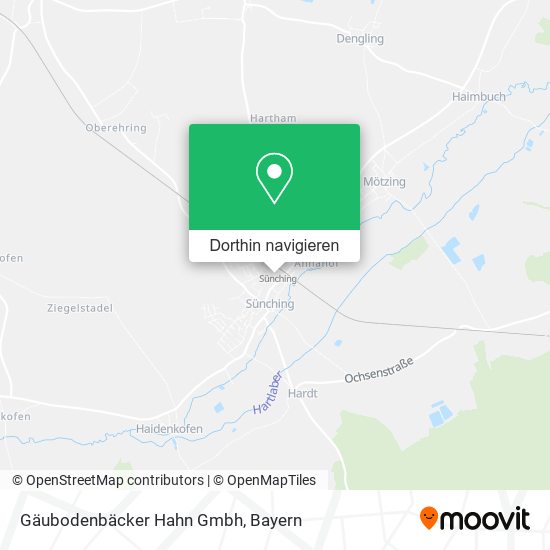 Gäubodenbäcker Hahn Gmbh Karte