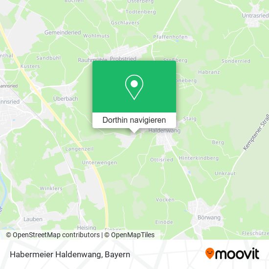 Habermeier Haldenwang Karte