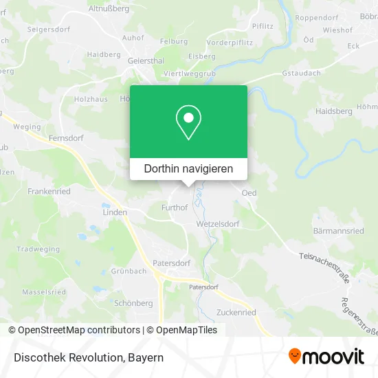 Discothek Revolution Karte