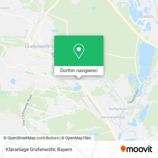 Kläranlage Grafenwöhr Karte