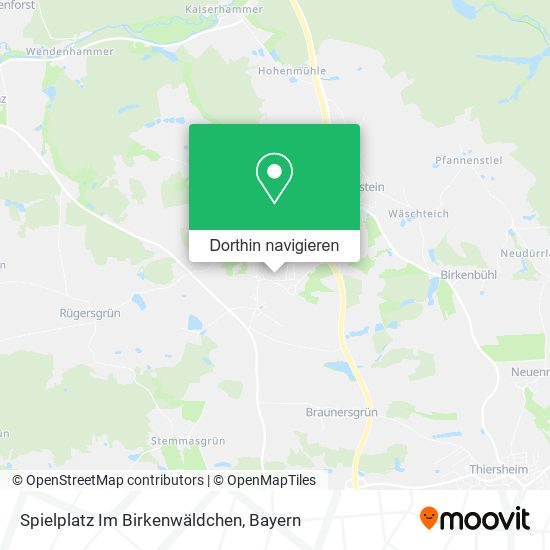Spielplatz Im Birkenwäldchen Karte