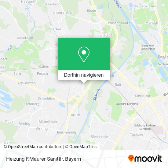 Heizung F.Maurer Sanitär Karte