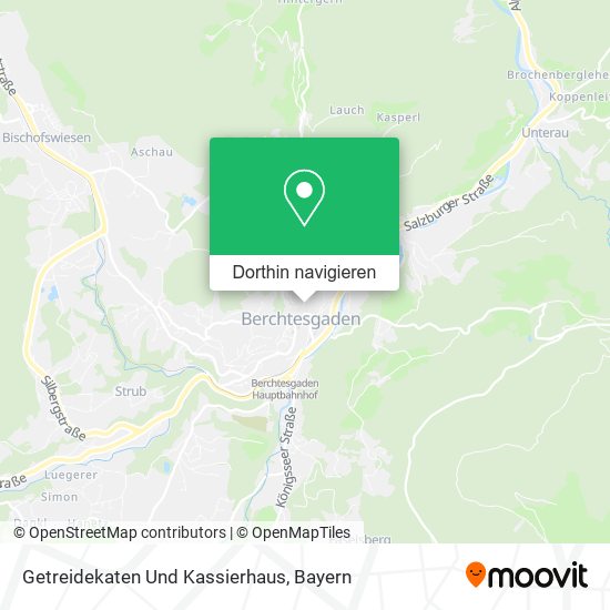 Getreidekaten Und Kassierhaus Karte