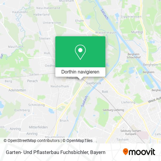 Garten- Und Pflasterbau Fuchsbichler Karte