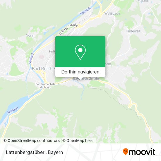 Lattenbergstüberl Karte