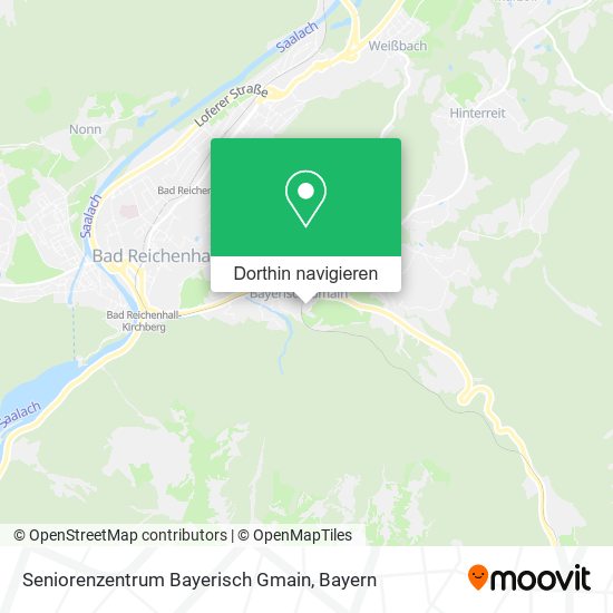 Seniorenzentrum Bayerisch Gmain Karte