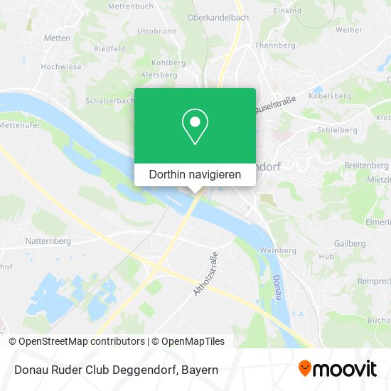 Donau Ruder Club Deggendorf Karte