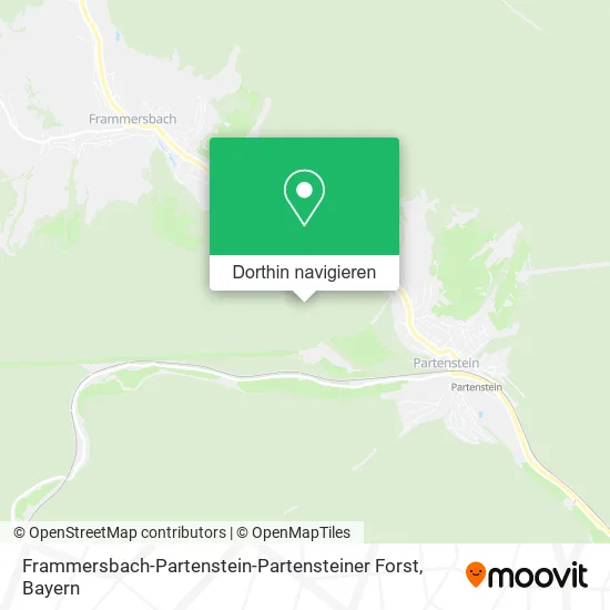 Frammersbach-Partenstein-Partensteiner Forst Karte