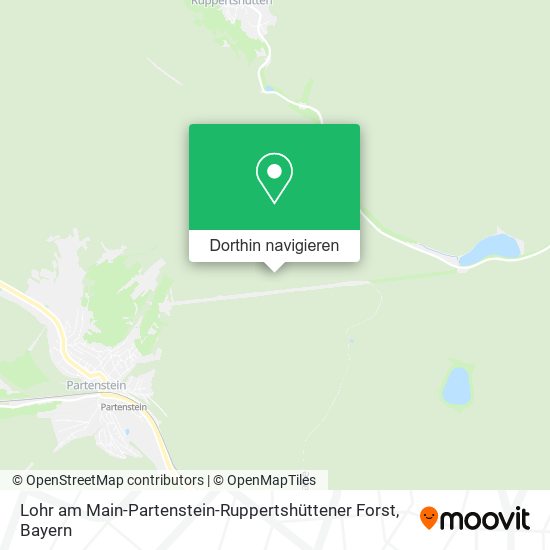 Lohr am Main-Partenstein-Ruppertshüttener Forst Karte