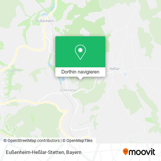 Eußenheim-Heßlar-Stetten Karte
