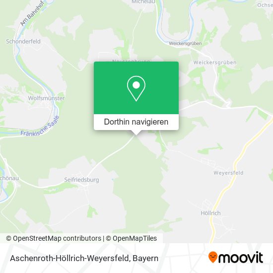 Aschenroth-Höllrich-Weyersfeld Karte