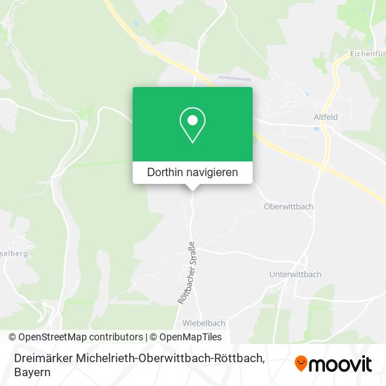 Dreimärker Michelrieth-Oberwittbach-Röttbach Karte