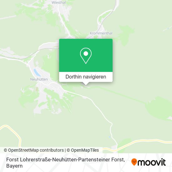 Forst Lohrerstraße-Neuhütten-Partensteiner Forst Karte