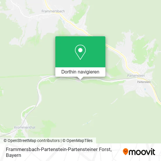 Frammersbach-Partenstein-Partensteiner Forst Karte
