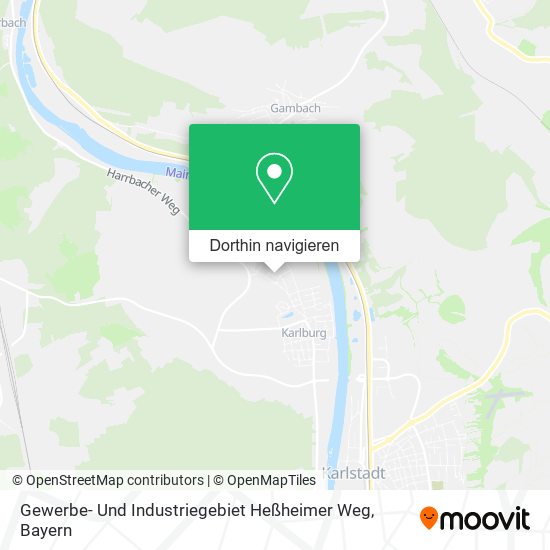 Gewerbe- Und Industriegebiet Heßheimer Weg Karte