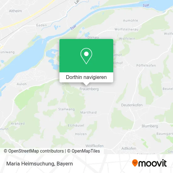 Maria Heimsuchung Karte