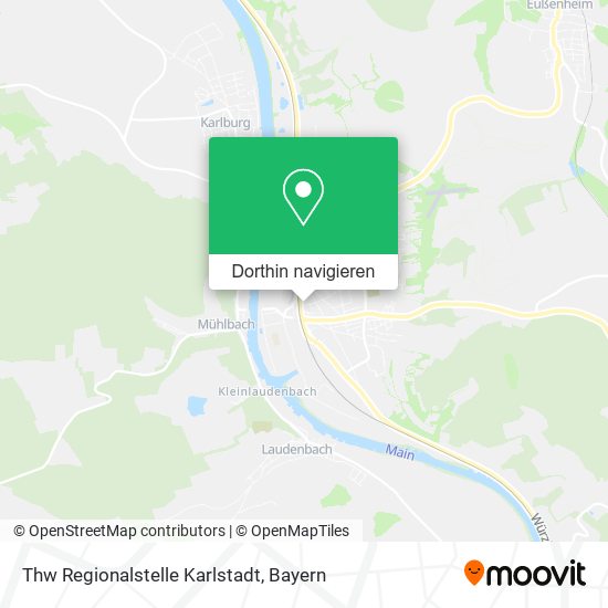 Thw Regionalstelle Karlstadt Karte