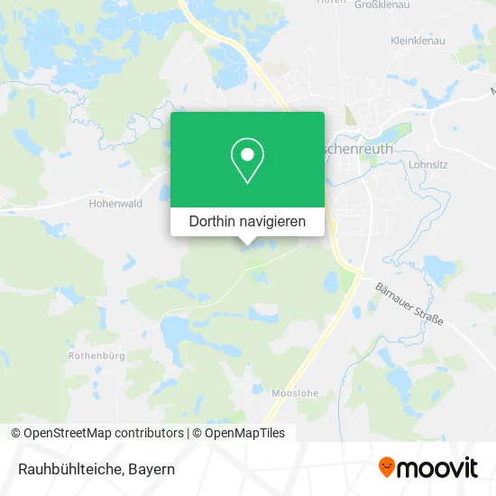 Rauhbühlteiche Karte