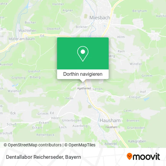 Dentallabor Reicherseder Karte
