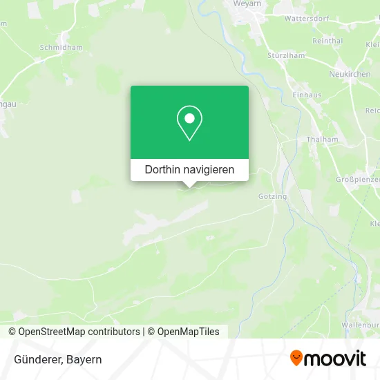 Günderer Karte