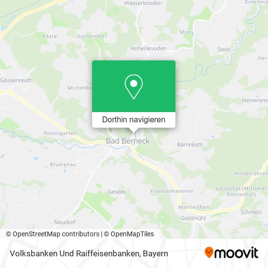 Volksbanken Und Raiffeisenbanken Karte