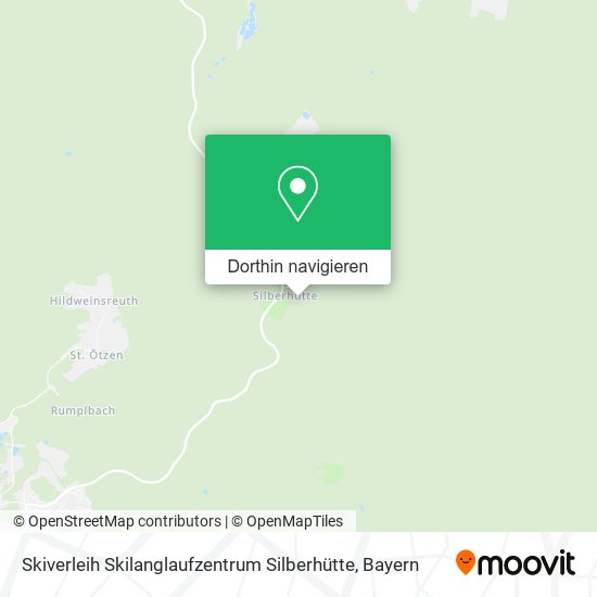 Skiverleih Skilanglaufzentrum Silberhütte Karte