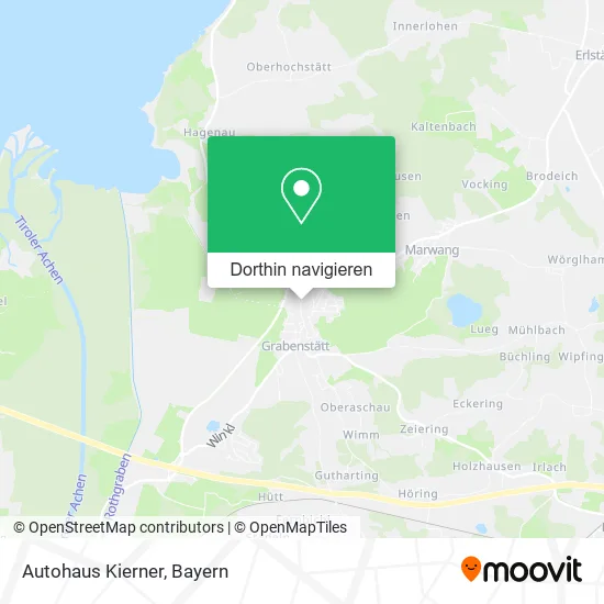 Autohaus Kierner Karte