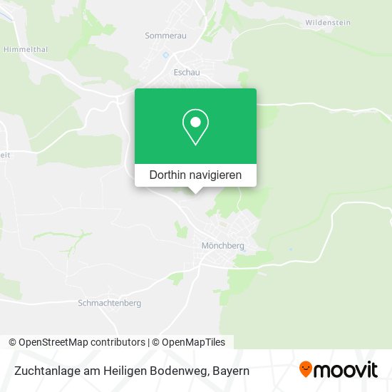Zuchtanlage am Heiligen Bodenweg Karte