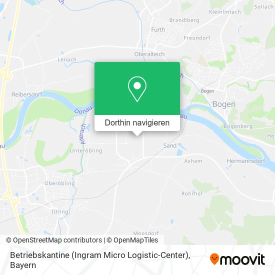 Betriebskantine (Ingram Micro Logistic-Center) Karte