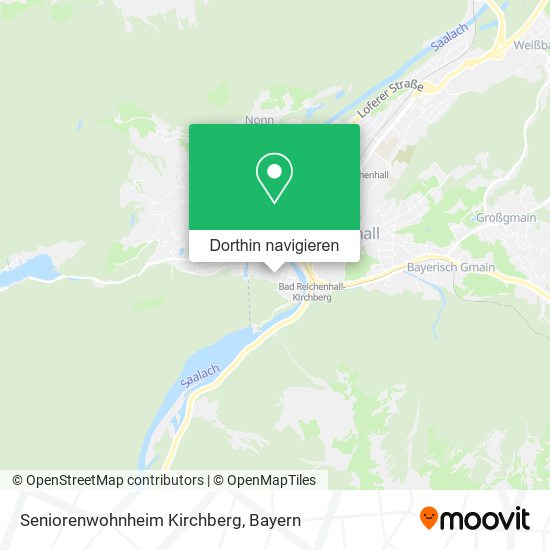 Seniorenwohnheim Kirchberg Karte