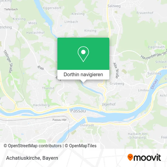 Achatiuskirche Karte