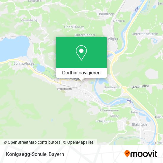 Königsegg-Schule Karte