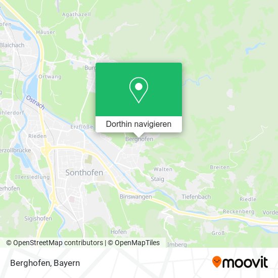 Berghofen Karte
