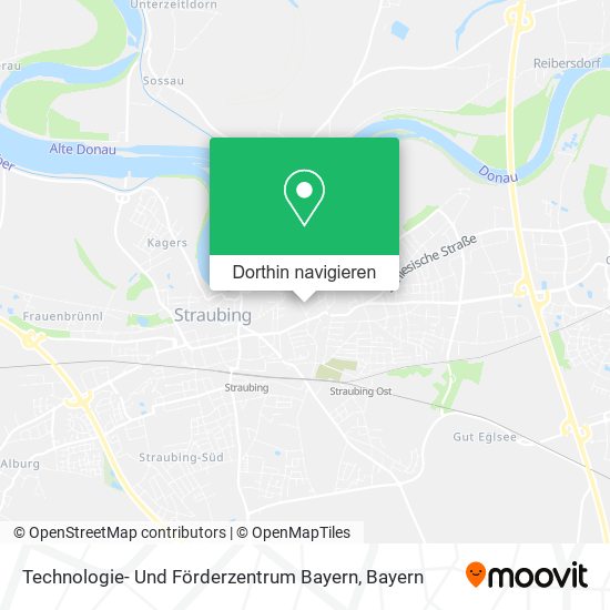 Technologie- Und Förderzentrum Bayern Karte