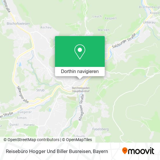 Reisebüro Hogger Und Biller Busreisen Karte