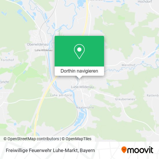 Freiwillige Feuerwehr Luhe-Markt Karte