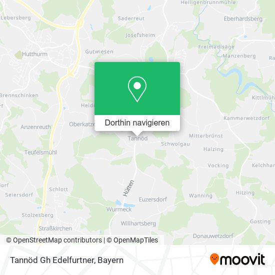 Tannöd Gh Edelfurtner Karte