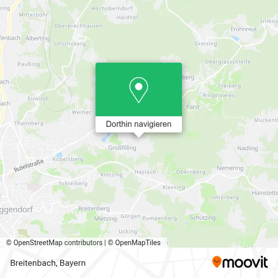 Breitenbach Karte