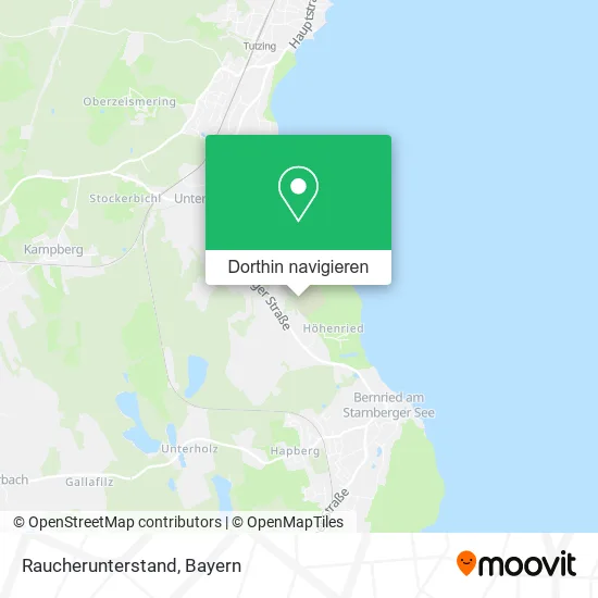 Raucherunterstand Karte