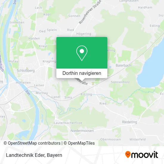 Landtechnik Eder Karte