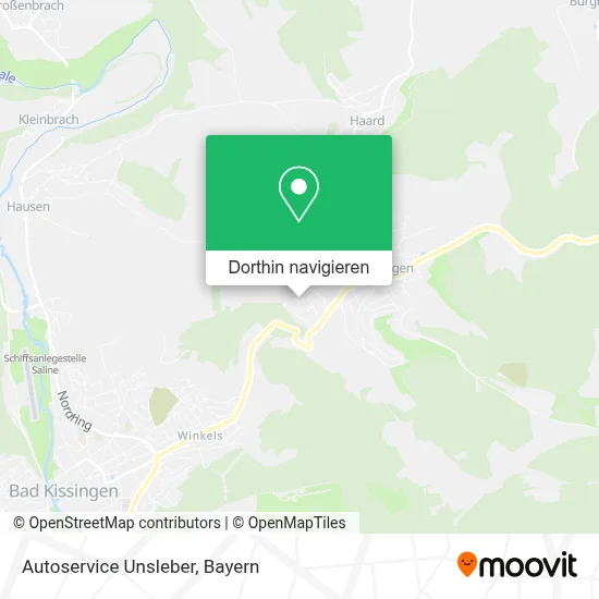Autoservice Unsleber Karte