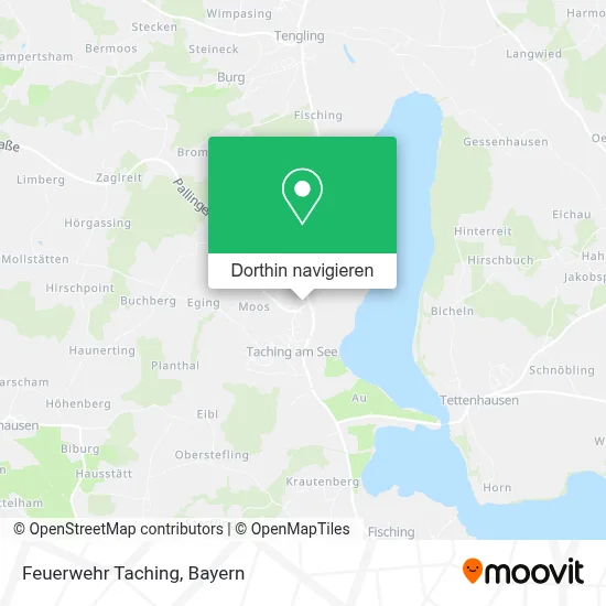 Feuerwehr Taching Karte