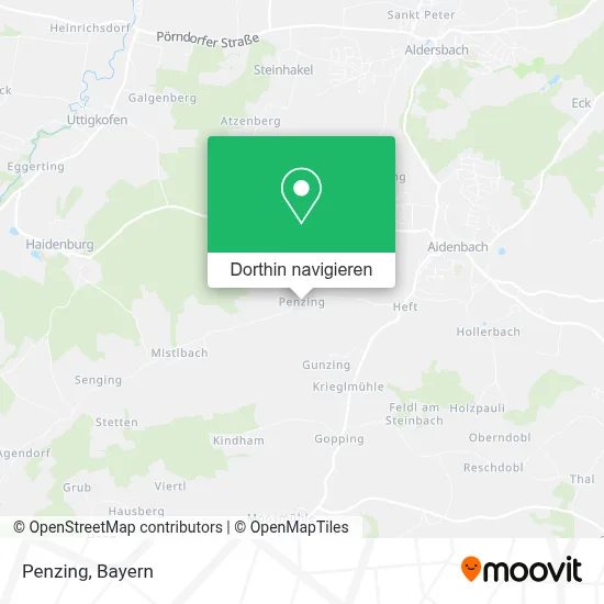 Penzing Karte